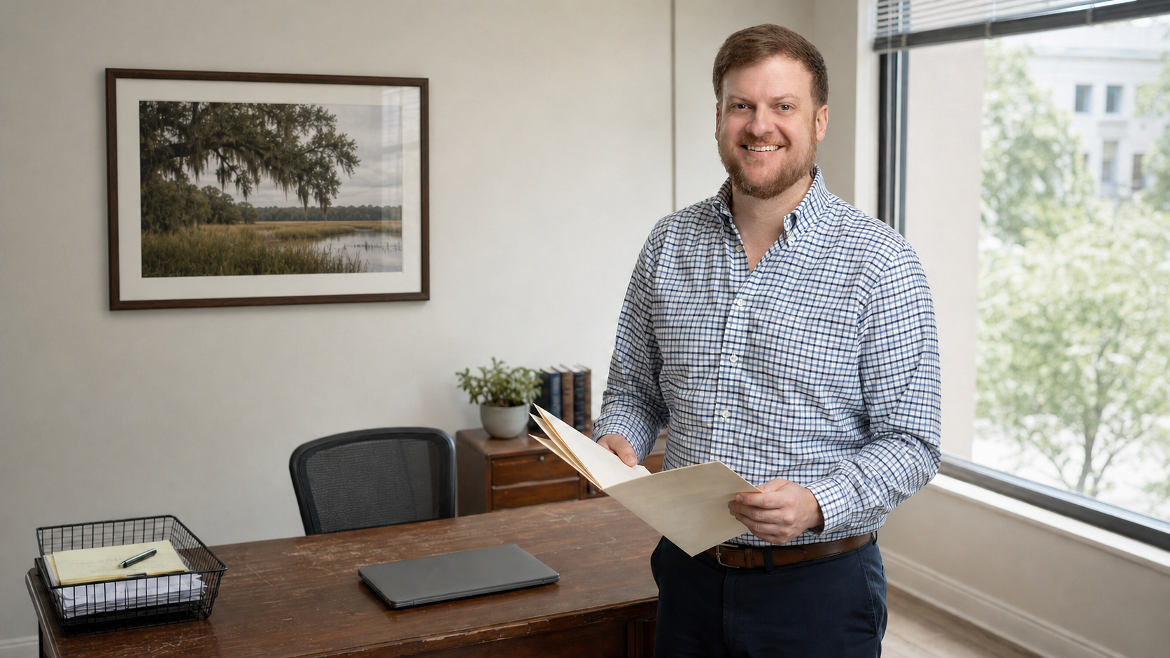 Louisiana business planning attorney reviews company records for an incapacity plan