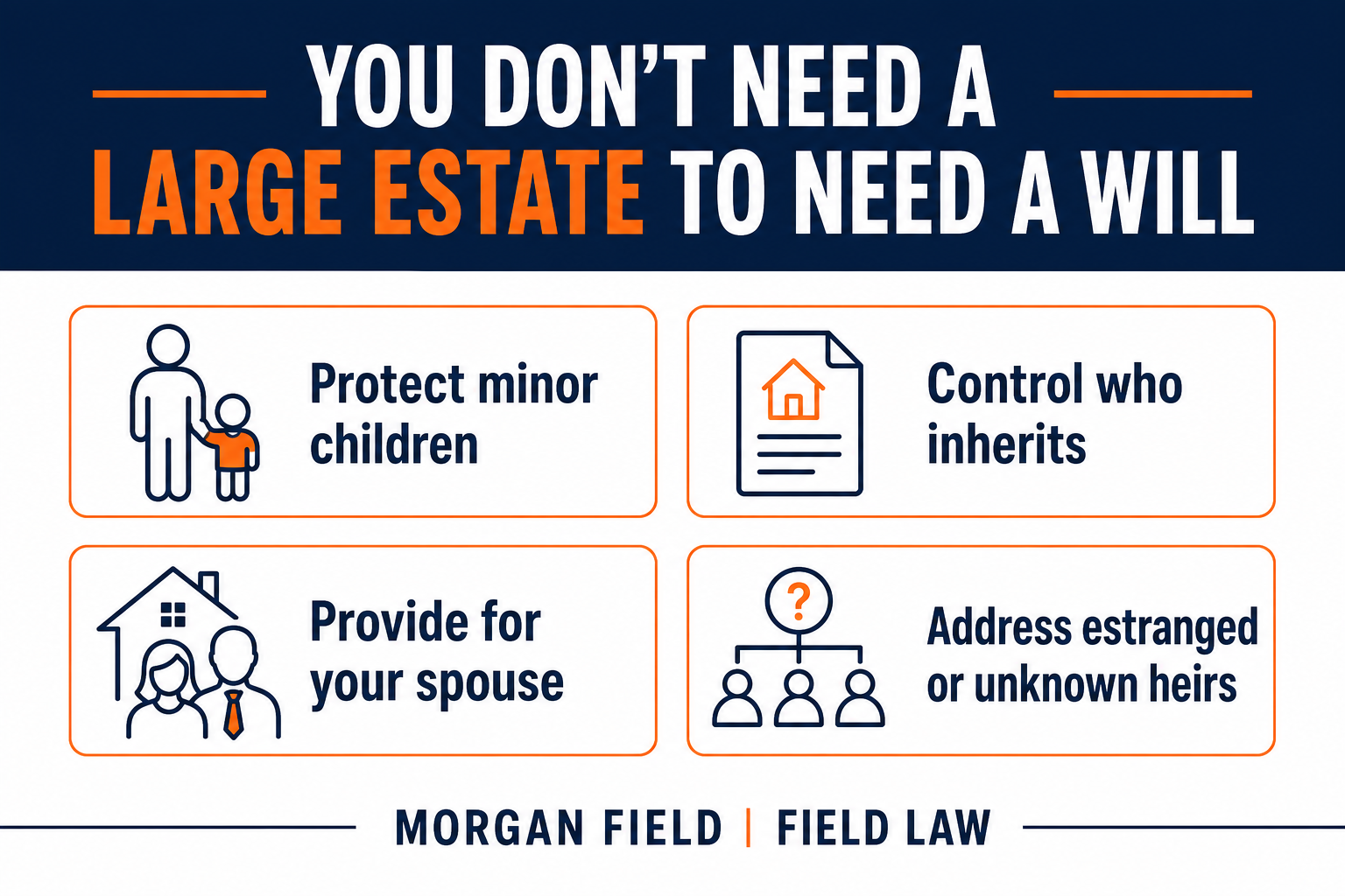 Reasons to create a Louisiana will even if you do not own substantial property