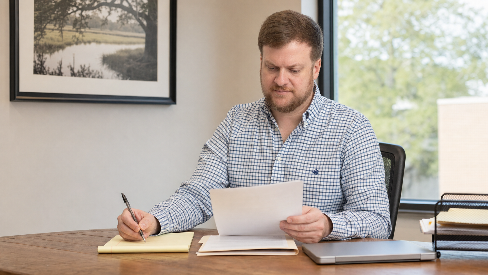 Morgan Field reviews Louisiana incapacity planning for a client