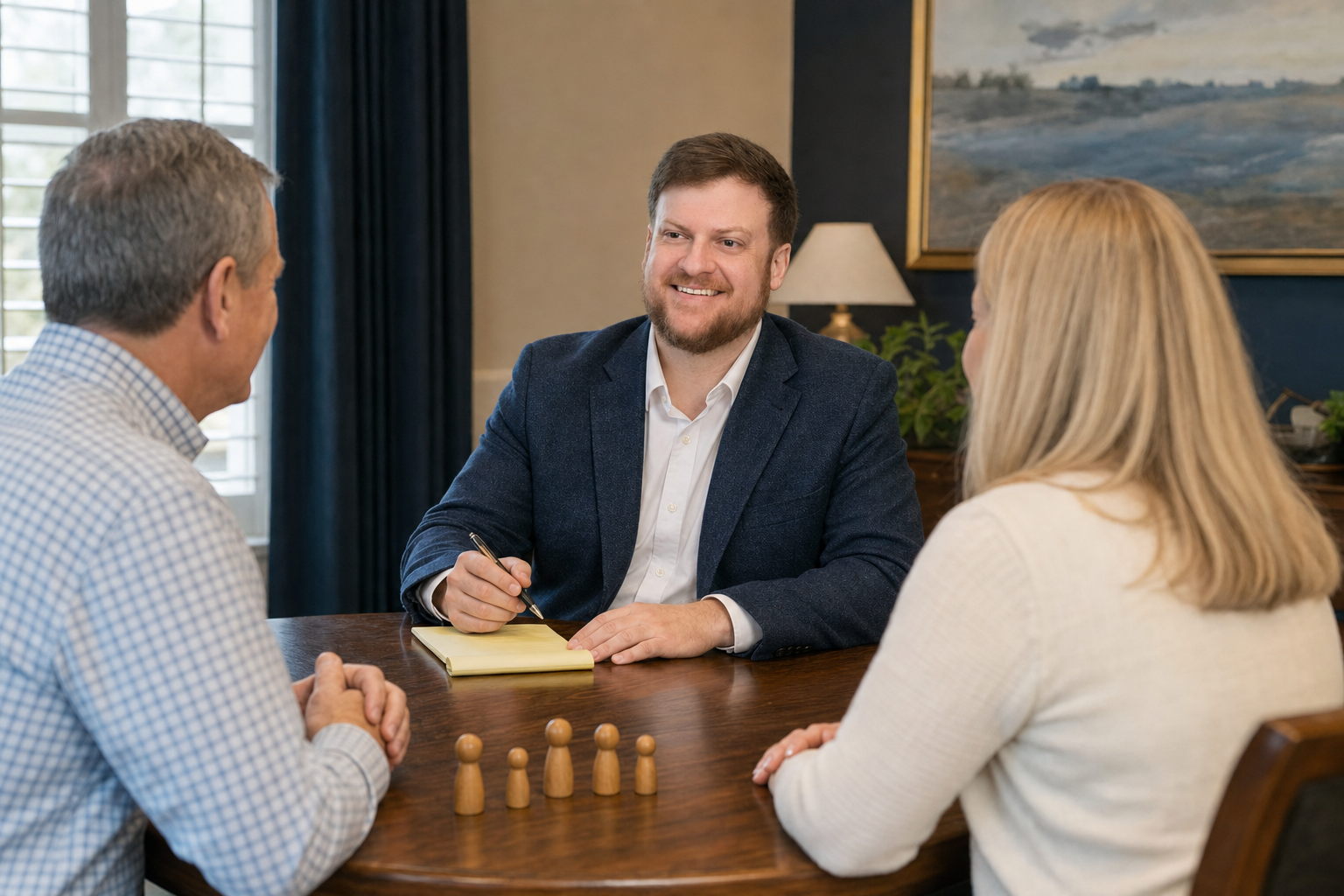 Louisiana estate planning attorney Morgan Field helps parents coordinate a family estate plan